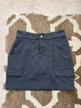 Athleta Navy Blue Skort with Cargo Pockets